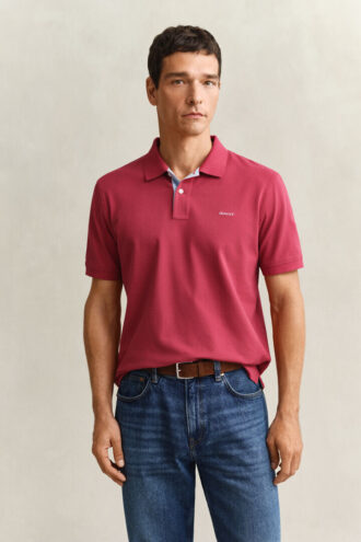 Contrast Piqua Polo Shirt