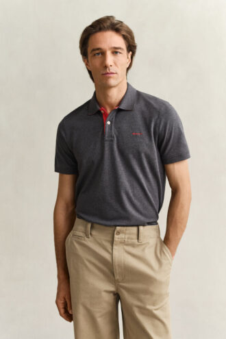 Contrast Piqua Polo Shirt