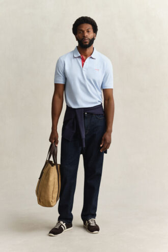 Contrast Piqua Polo Shirt