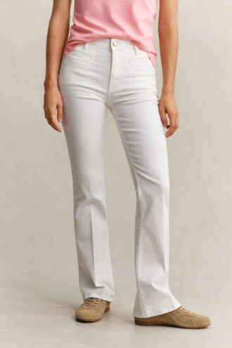 Monogram Flared Jeans