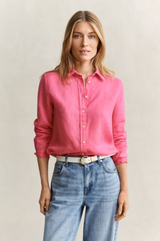 Regular Fit Linen Shirt