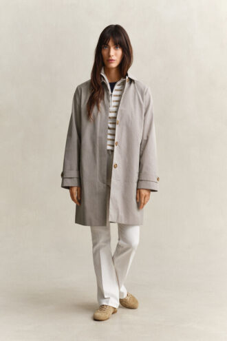 Striped Cable Knit Half-Zip Sweater