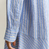 Striped Seersucker Shirt Dress